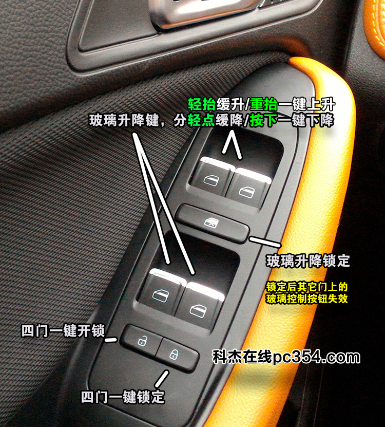 瑞虎7閱讀燈開關演示